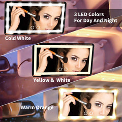 Car Sun Visor Makeup Mirror