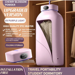 Portable Foldable Clothes Dryer - Travel-Friendly Household Appliance