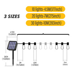 Solar String Waterproof Lights