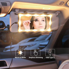 Car Sun Visor Makeup Mirror