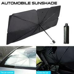 51" Car Windshield Sun Shade Foldable Umbrella Front Window Cover Visor Umbrella