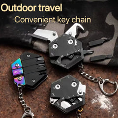 Hexagon Screwdriver Keychain