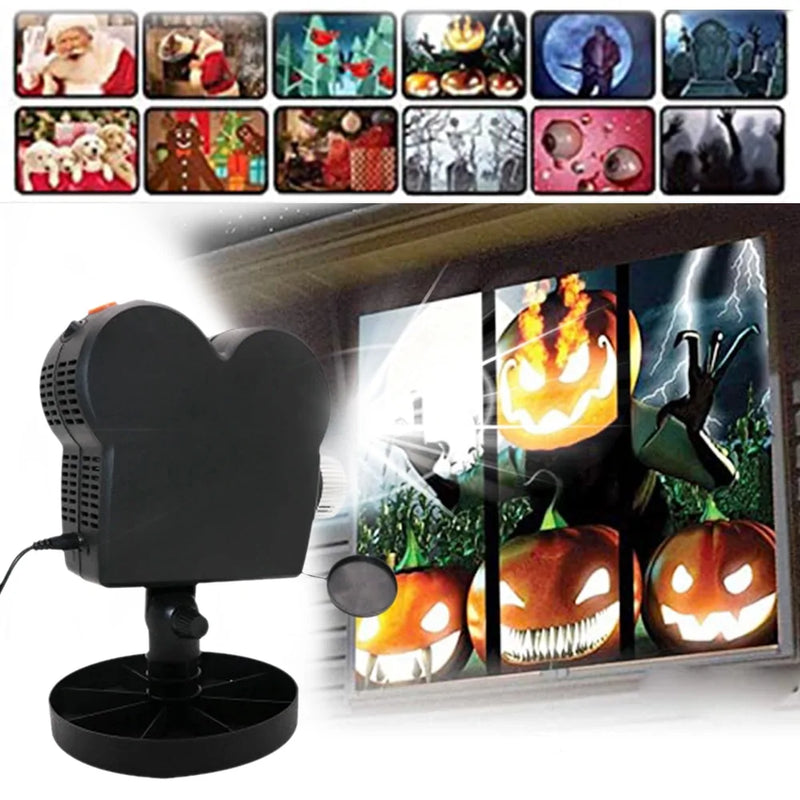 Christmas/Halloween Holographic Projector