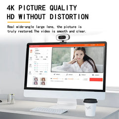 4K Mini HD Webcam