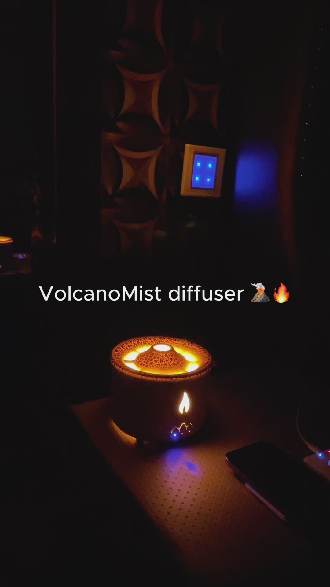 Volcano Eruption Effect Humidifier
