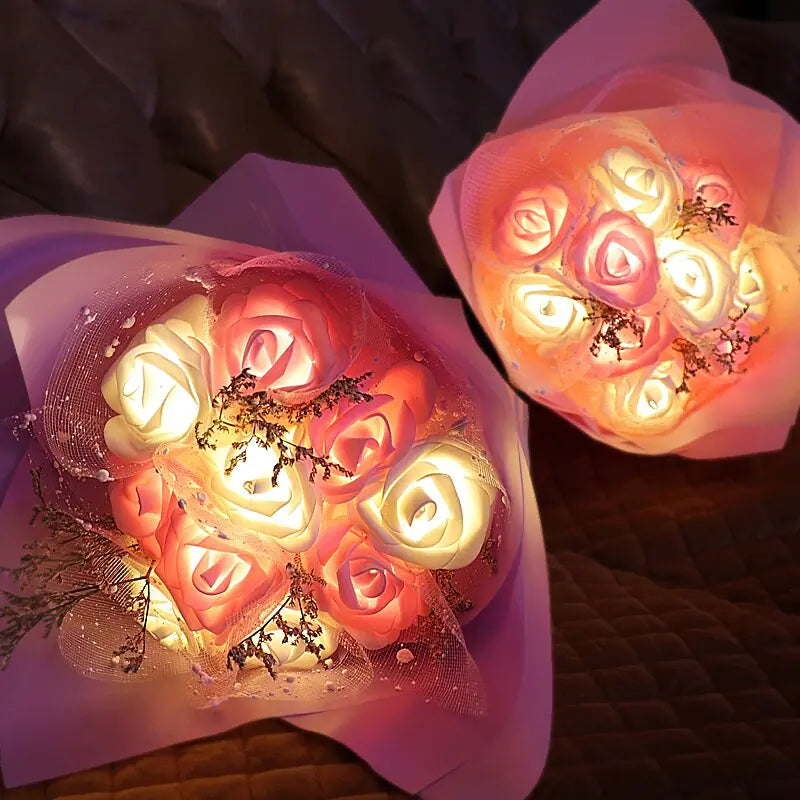 Rose LED String Lights