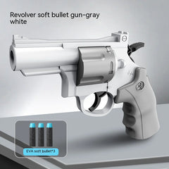 Children's Left-Wheel Soft Bullet Toy Pistol