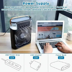 Portable Fan Air Conditioners Usb Electric Fan