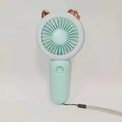 Handheld Pocket Fans USB Charging Lazy Fan Desktop Mini Fan Portable Dormitory Home Gift Student Outdoor Travel Mini Fan